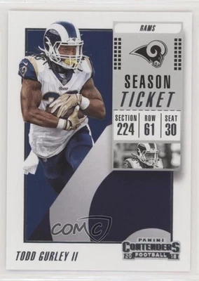 2018 Panini Contenders Todd Gurley II #46 - Image 1 of 2