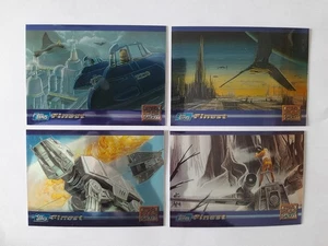 TOPPS STAR WARS GALAXY.  JUEGO DE 4 TARJETAS SWG-M1 - SWG-M4 - Imagen 1 de 2