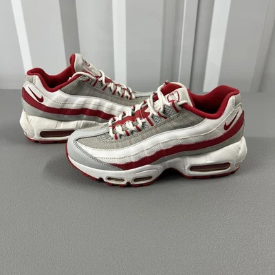 Talla 7Y u 8,5 Wmns- Air Max 95 Recraft GS 'Gris Niebla Hiper Rojo' Foto 1 de 4