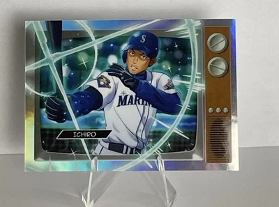 Estuche refractor de anime Ichiro Suzuki 2025 Bowman cromado #BA-14 Hit SSP Mariners Foto 1 de 4