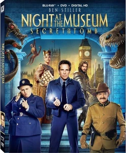 Night At The Museum: Secret Of The Tomb auf Blu-Ray mit Dan Stevens Brandneu - Bild 1 von 3