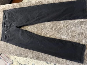 AG Adriano Goldschmied Jeans Men's 30 X 30 Tellis Modern Slim Black Denim Hemmd - Picture 1 of 11