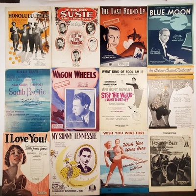 Broadway Sheet Music -20 Songs Bundle - Porgy and Bess, Annie Get Your Gun + - Image 1 of 3