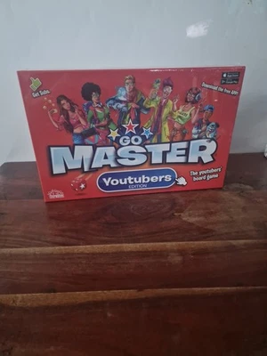 Go Master YouTubers Fun Board Game by IDEAL Brand New - Image 1 of 4