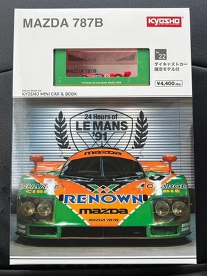 Coche ganador Kyosho 1/64 1991 Le Mans Mazda 787 Foto 1 de 4