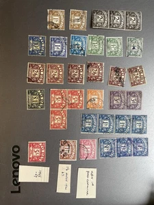 Nice Selection GB Postage Dues - Picture 1 of 2