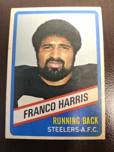 1976 Topps Wonder Bread Franco Harris Steelers card #3