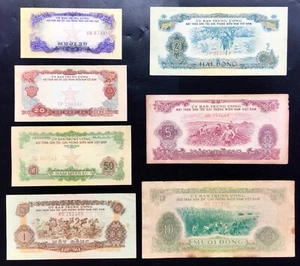 LOTE 7 PIEZAS SUR VIETNAM 1968 - Imagen 1 de 2