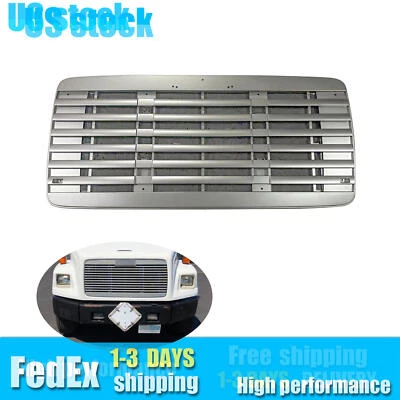 For 1991-2004 Freightliner FL 60 70  80 106 112 Front Grille W/Bug Screen Chrome - Image 1 of 4