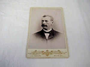 Victorian Antique Cabinet Card 6.5” x 4.25” Circa late 1800's Mansfield, OH - Picture 1 of 4