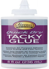 Aleene's 17843 Quick Dry Tacky Glue 8oz