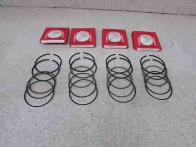 NUEVO 69-76 HONDA CB750K CB750 CB 750 OEM JUEGOS DE ANILLOS DE PISTÓN 13051-300-024 1,00 O/S Foto 1 de 3