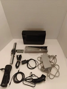 Nintendo Wii With Wii Sports + Wii Sports Resort Black Console - Picture 1 of 6