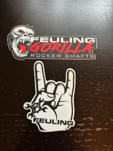 FEULING USA GORILLA ROCKER SHAFT STICKER 2PC SET - Picture 1 of 1