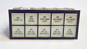 YONGSUNG YSSL33-DL24 SQUARE LAMP DC24V FAST SHIP FEDEX/DHL - Picture 1 of 7