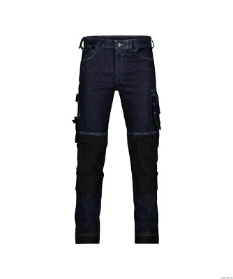 DASSY® Kyoto Stretch Arbeitsjeans mit Kniepolstertaschen Arbeitsjeans Jeans