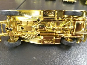 1935 Duesenberg SSJ Gold Roadster Car - Signature - Picture 1 of 4