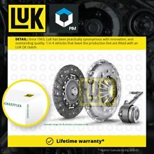 Clutch Kit 3pc (Cover+Plate+CSC) fits VAUXHALL CORSA C, D 1.0 00 to 14 200mm LuK