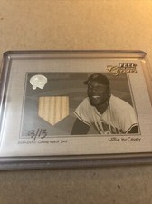 2001 Fleer Willie McCovey Feel the Game Classics Greats Of The Game Bat card /13