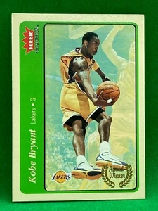 Tarjeta verde de los Lakers de Kobe Bryant 2004-05 Fleer Tradition #212 - Imagen 1 de 1