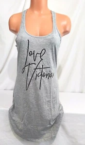 Victoria's Secret SLEEPSHIRT TANK STRETCH BAUMWOLLE MODAL Nachthemd PYJAMA NEU MIT ETIKETT XS - Bild 1 von 4
