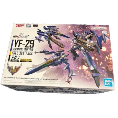 Bandai HG 1/100 Macross Delta YF-29 Durandal Valkyrie (Maximilian Jenius) Model - Image 1 of 4