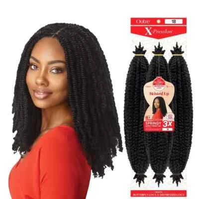 Outre X-Pression Twisted Up – Springy Afro Twist 24″