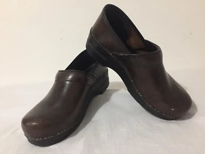 Zuecos DANSKO Zapatos sin Cordones Cuero Marrón Marrón Talla 41 - Imagen 1 de 12