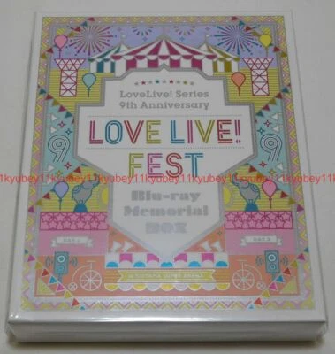 New LoveLive Series 9th Anniversary Love Live Fest Blu-ray Memorial Box Japan - Image 1 of 4