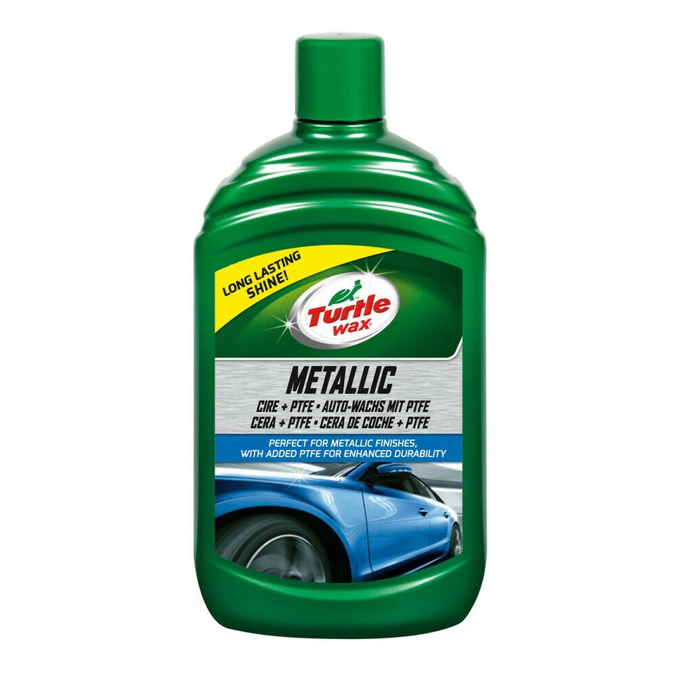 Turtle Wax Cera Liquida PTFE Polish 500 ML Auto Moto Vernici Metallizzate