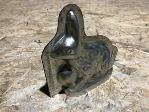 alte Backform 2-teilig Motiv Hase mit Verschluss Höhe 17,5 cm Kaiser?? - Bild 1 von 4