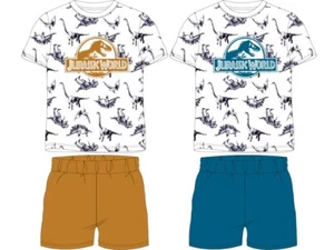 Jurassic World Shorty Pyjama kurzer Schlafanzug Jungen Dino Dinosaurier - Bild 1 von 3