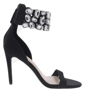 NUEVO True Religion Braelynn Talla 8 Glamour Joya Gemas Tobillo Envoltura Tacones Vacaciones - Imagen 1 de 12