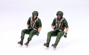 PreSale Set 02 US Helicopter Pilots Vietnamkrieg 1:35 Pro Built Modell - Bild 1 von 14