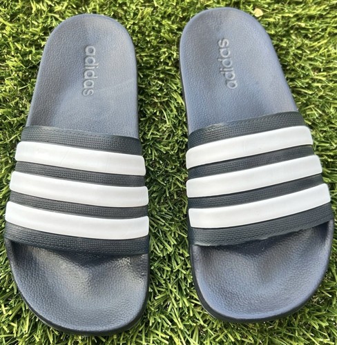 Scivoli doccia Adidas Adilette bianco e nero in ottime condizioni TG 7 COMODI
