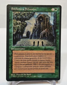 Sylvan Library Biblioteca Silvestre Italian Legends MTG Magic The Gathering 6708 - Picture 1 of 13