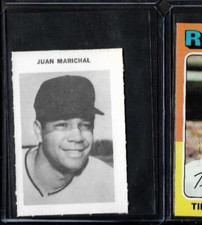 1969 Milton Bradley Baseball #NNO Juan Marichal San Francisco Giants Nm