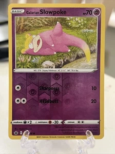 Galarian Slowpoke Reverse Holo Common 054/198 Pokémon TCG Chilling Reign NM/M - Picture 1 of 2