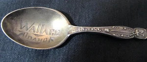 Vintage Sterling Silver Wallace Idaho Souvenir Spoon - Picture 1 of 10