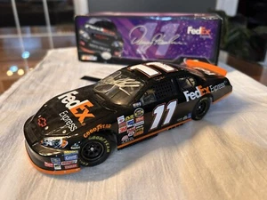 Denny Hamlin Autographed Motorsports Authentics Collection Die Cast Car In Box - Picture 1 of 6