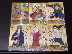 Naruto Uzumaki 6 Card Naruto Shippuden Trading Card Anime CCG - Picture 1 of 1