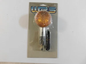 WPS SUZUKI CHROME TRUN SIGNAL LIGHT #11-1748 NEW ORIGNAL PACKAGE - Picture 1 of 7