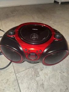 Jensen CD-490 Portable Stereo CD Player With AM/FM Stereo Radio Boombox Used - Picture 1 of 2