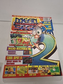 MEAN MACHINES SEGA ISSUE 34 RETRO VIDEO GAME CONSOLE MAGAZINE CLEAN BOOK
