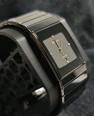 Reloj Hombre Rado Diastar Jubile Cerámica Alta Tecnología, Cara Diamante 111.0348.3 Foto 1 de 4