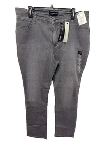 Lee Platinum Label Jeans Damen 18 Grau Denim Baumwolle Relaxed Fit Straight Leg - Bild 1 von 11