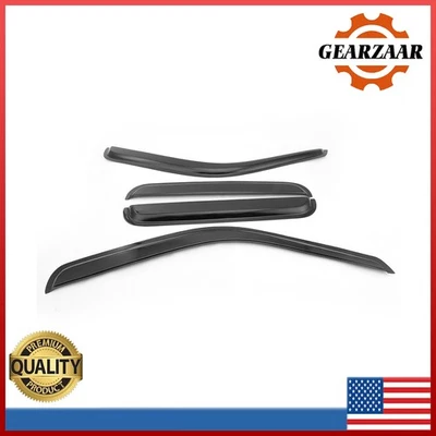 Para Ford F250 Super Duty 1999-2016 doble ventana visera ventilación pantalla protectores de lluvia 4 un. Foto 1 de 4