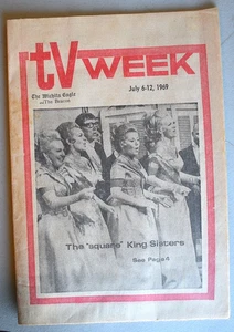 King Sisters Singers Vintage 1969 TV Week Guide 69 Dodge Super Bee Print Ad - Imagen 1 de 11