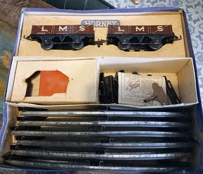1930s Hornby O Gauge M1 Goods Set 1934–36 Boxed w/ Labels, Paperwork, No.20 Box - Image 1 of 4