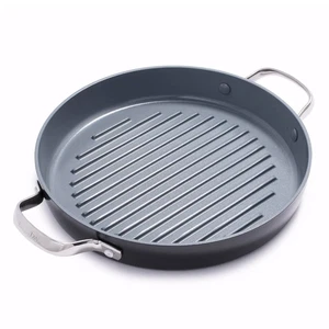 Valencia Pro Harteloxierte Gesunde Keramik Antihaft 11" Grillpfanne, PFAS-frei,... - Bild 1 von 7